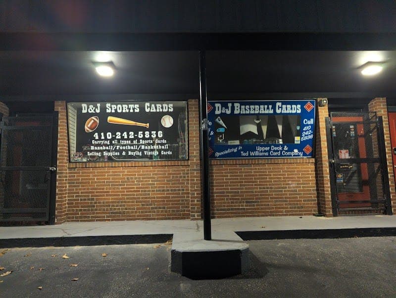 D & J Baseball Cards