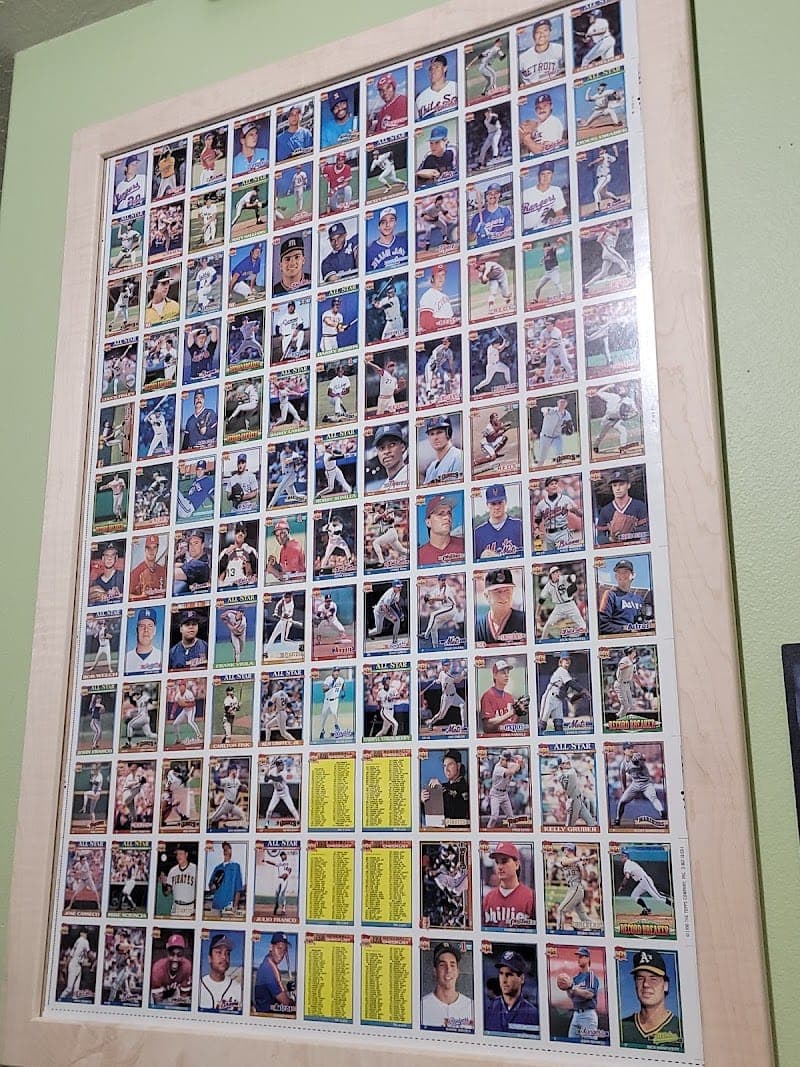 Eagle's baseball card shop