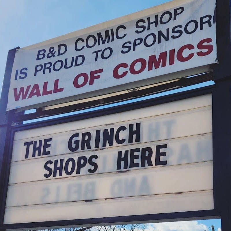 B & D Comic Shop