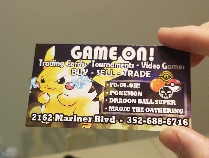 Game On - Tournaments and Trading Cards