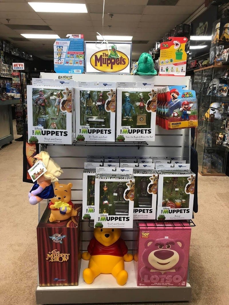 Batcave Treasures and Toys