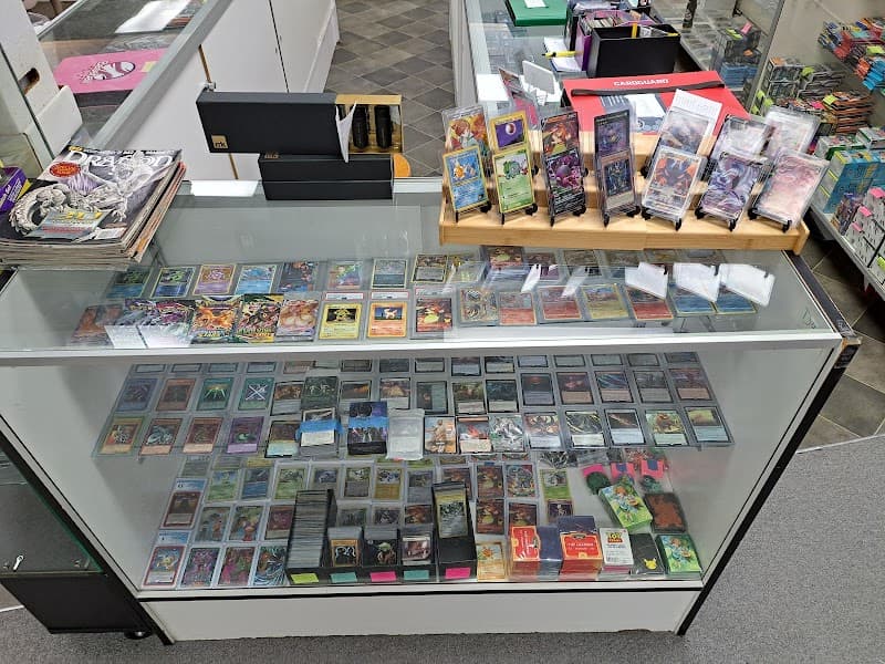 J&N collectible cards booth