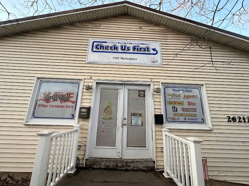 Check Us First - Trading Card Store