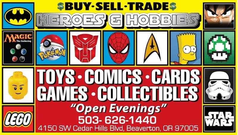 Beavertron Comic Con of trading cards toys games vintage collectibles and more
